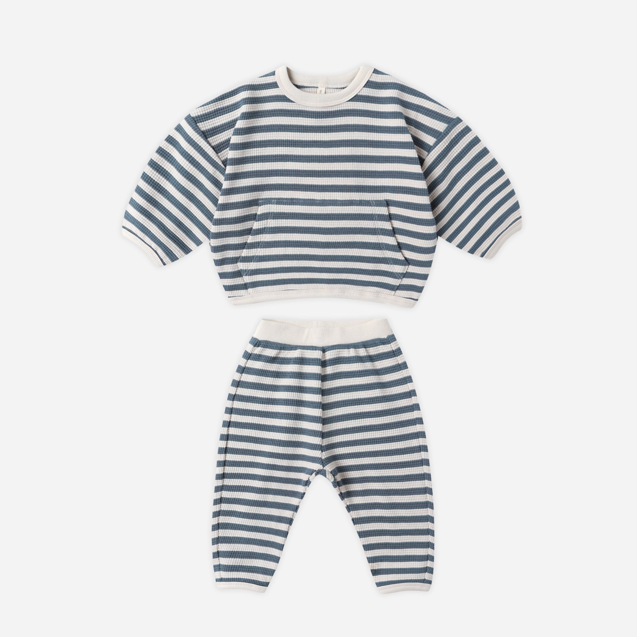 Quincy Mae Baby Boys Waffle Slouch Set_ QM107FEYD