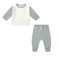 Quincy Mae Raglan Tee Shirt & Drawstring Pant Set_ QM258SSCA/QM003NBLA-NorthBoys