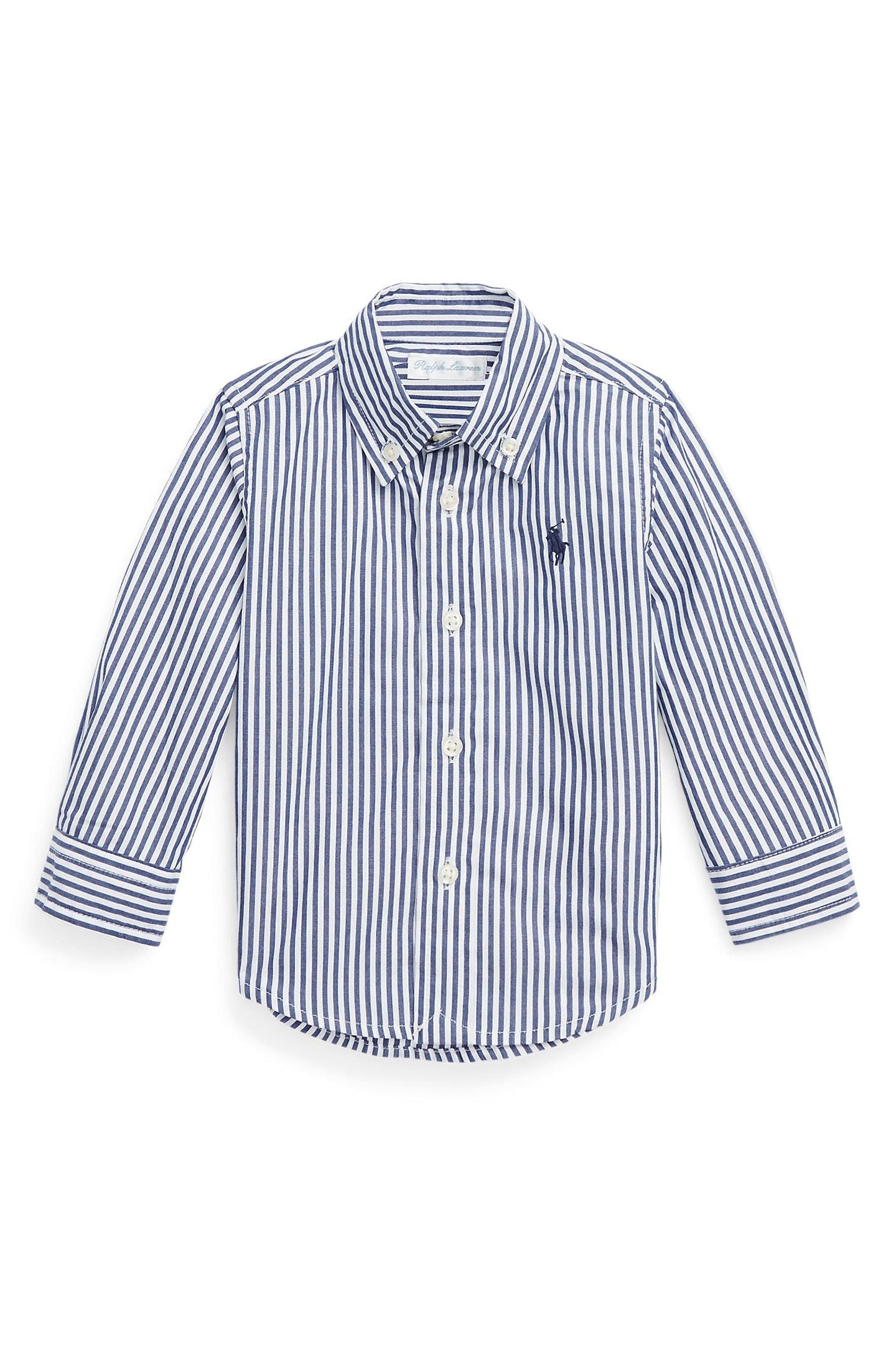 Ralph Lauren Baby Poplin Long Sleeve Shirt