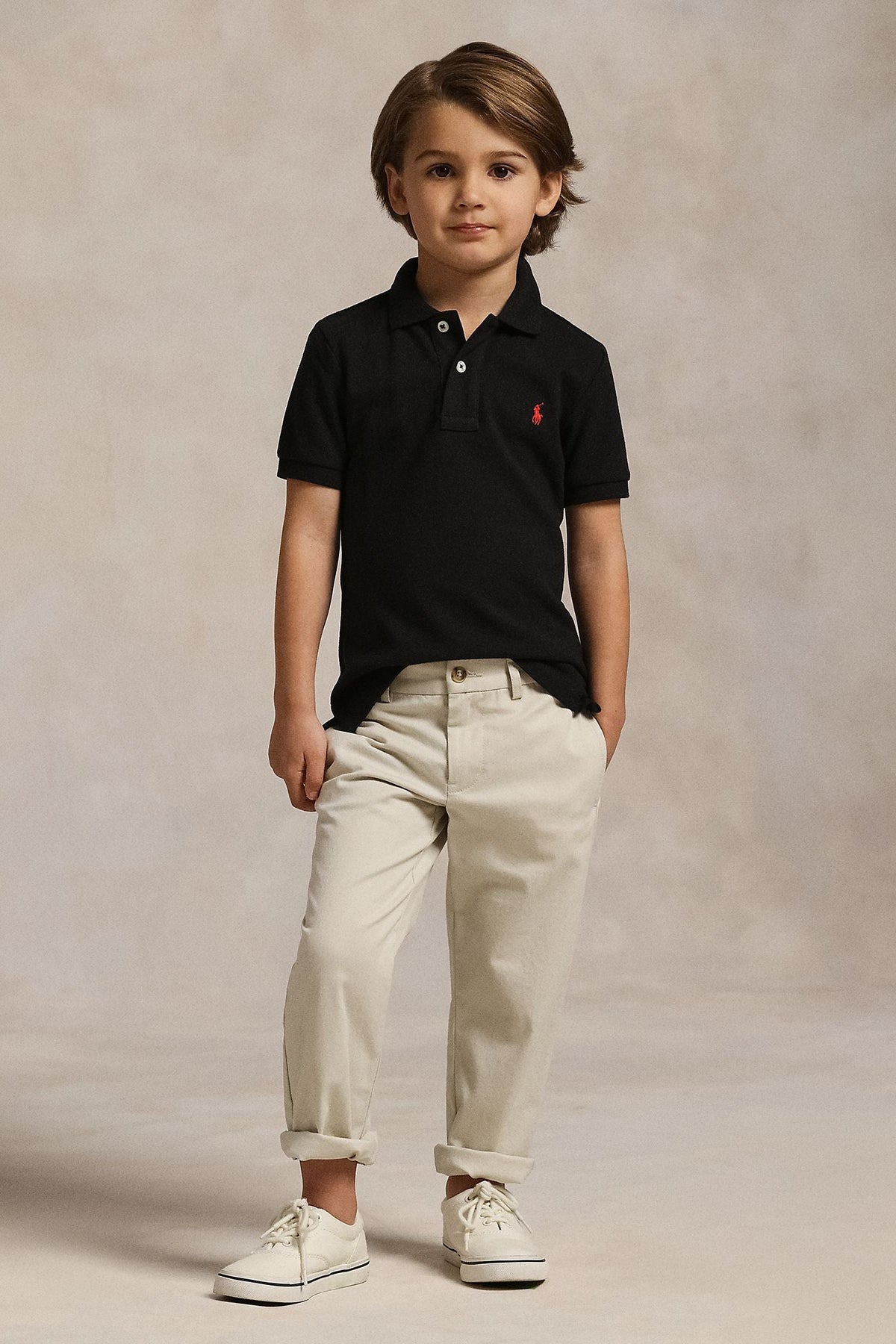 Ralph Lauren Little Boys Basic Mesh Polo Shirt