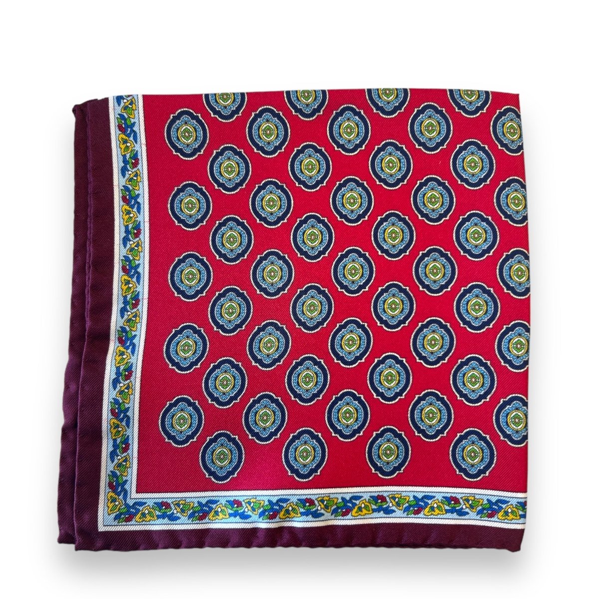 Ron Cornell Italian Silk Pocket Square_ 10004 - NorthBoys