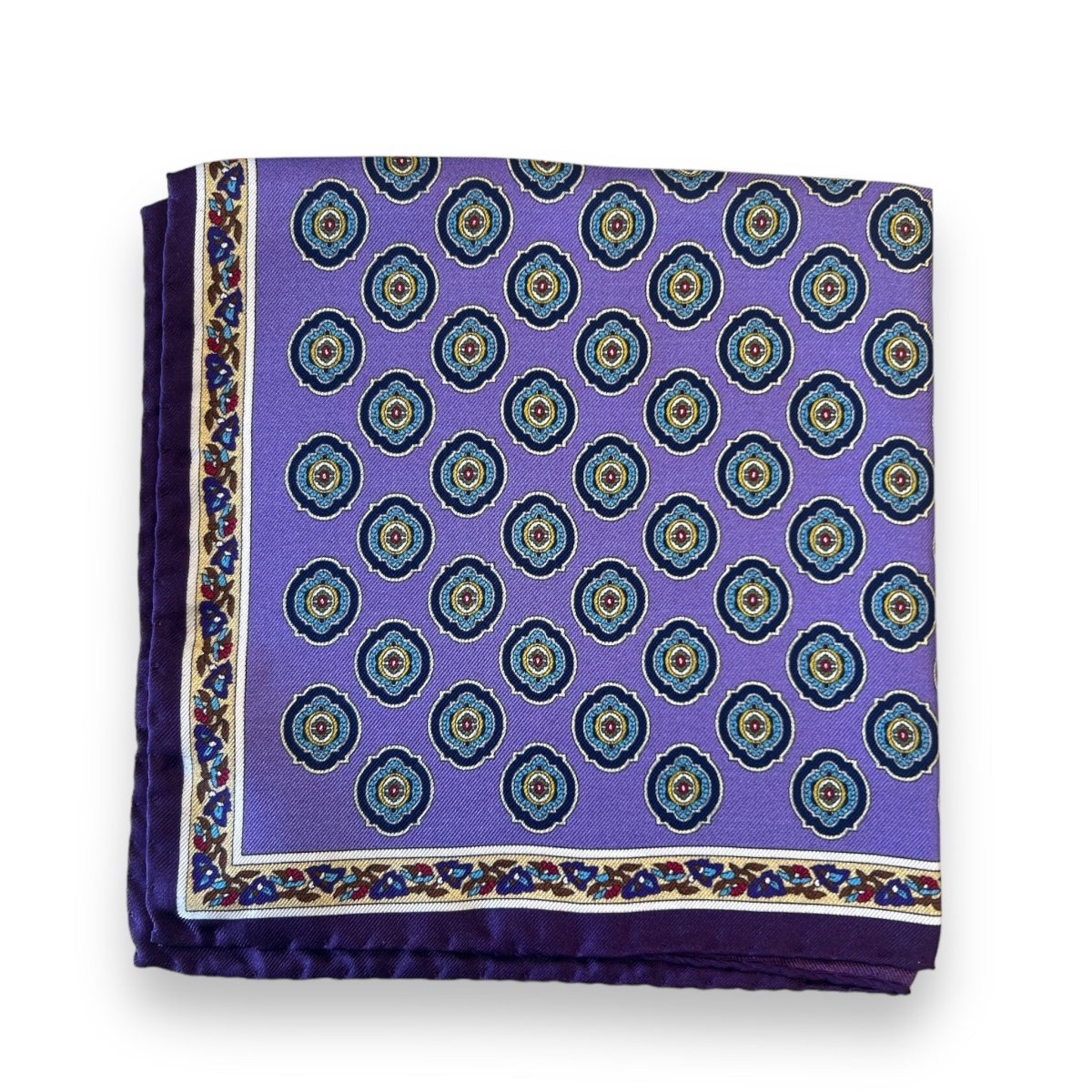 Ron Cornell Italian Silk Pocket Square_ 10006 - NorthBoys