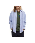 Scotch & Soda Boys Blue Pique Shirt_175315 - 0798 - NorthBoys