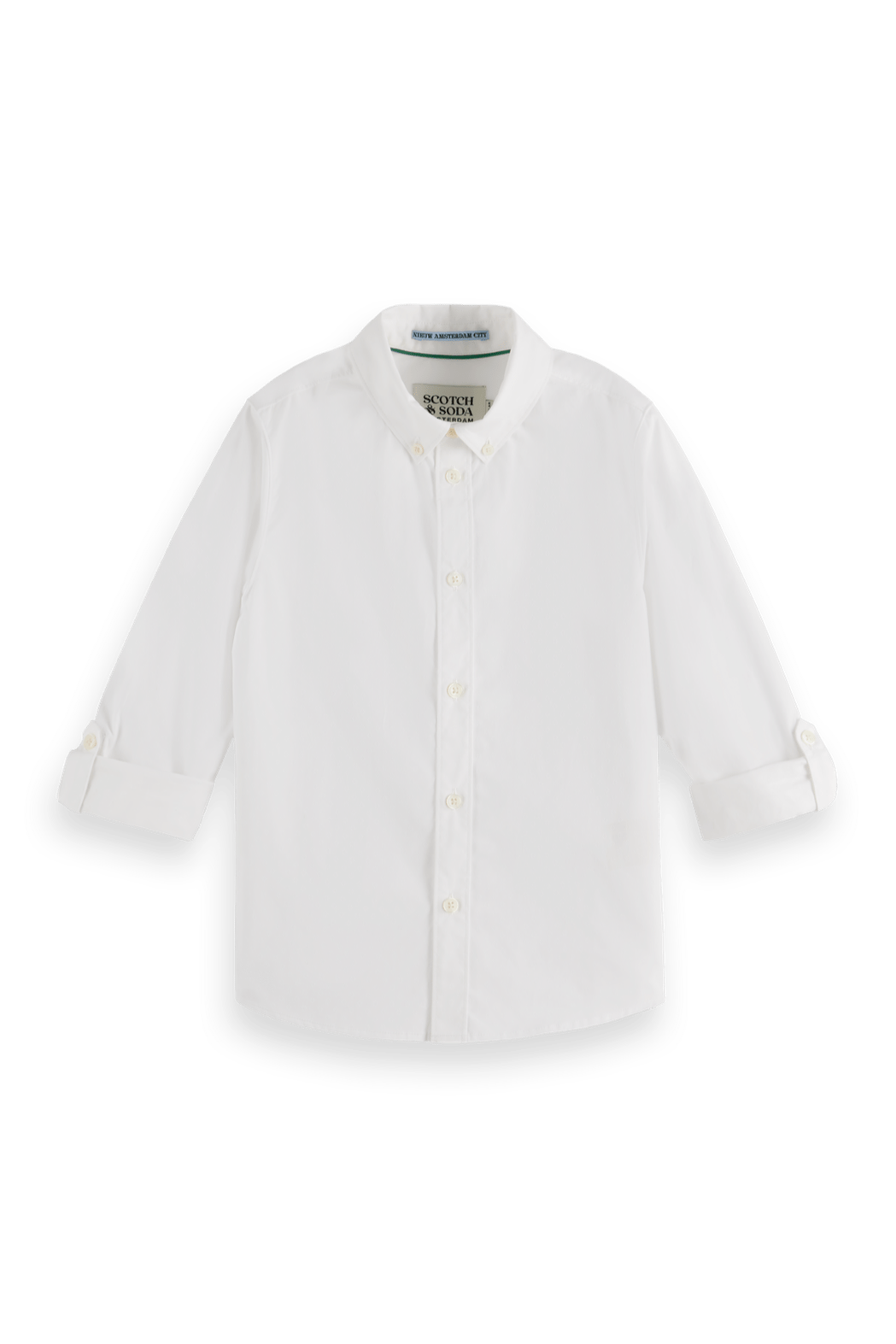 Scotch & Soda Boys Dobby Long Sleeve Shirt_ 179462 - NorthBoys