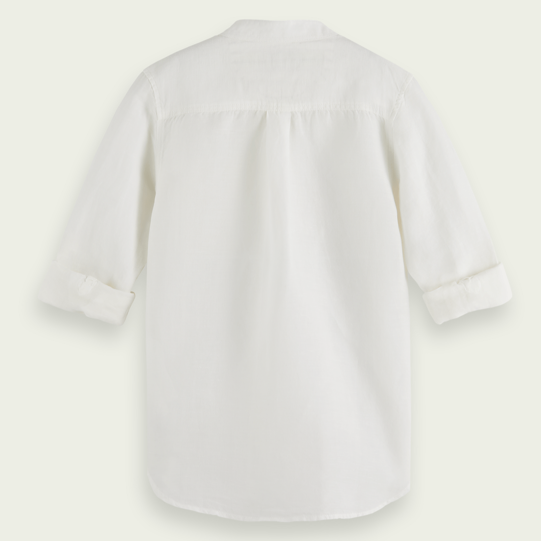 Scotch & Soda Boys Long Sleeve Linen Shirt _White 170510 - 0006 - NorthBoys