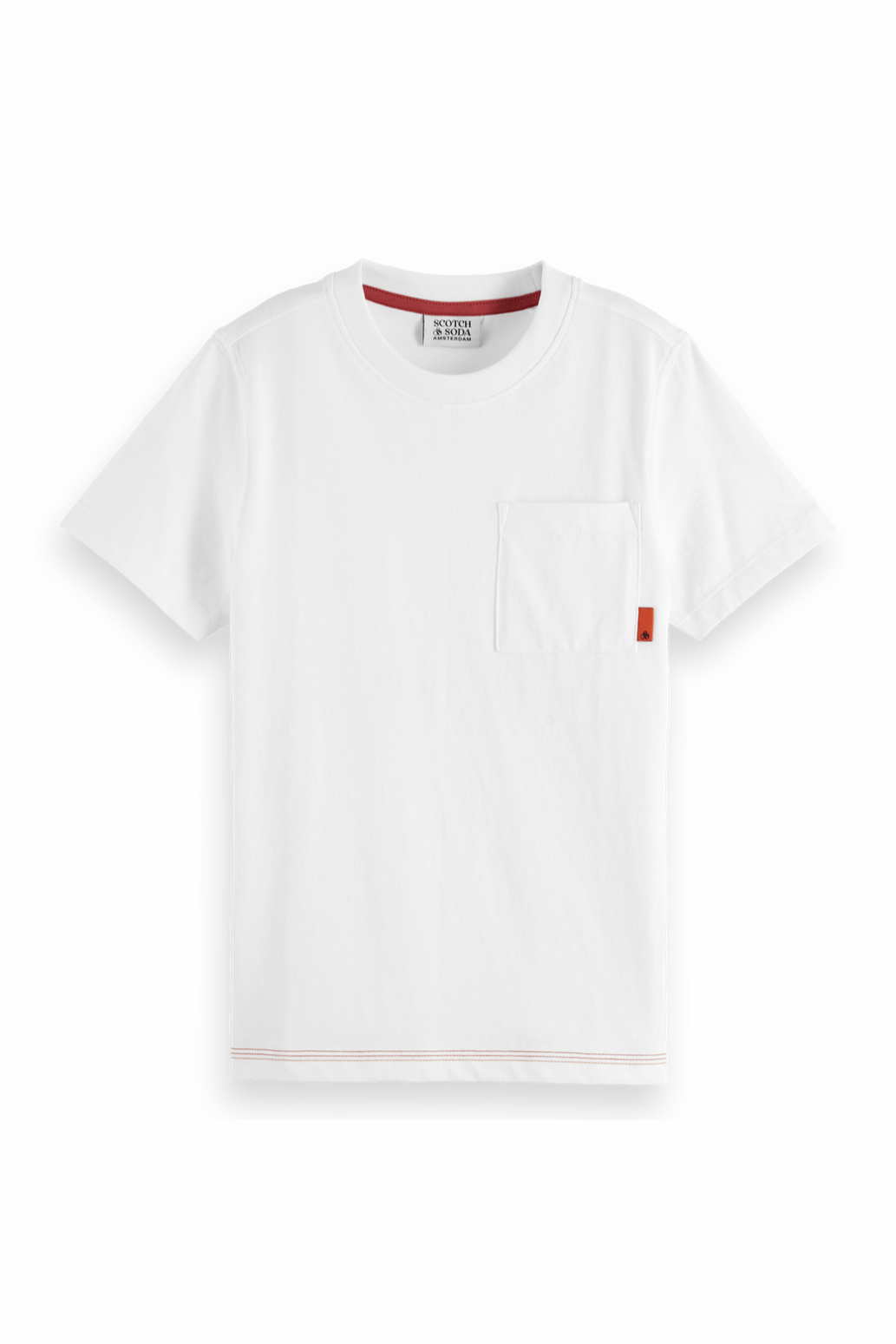 Scotch & Soda Boys Regular Fit Classic Pocket T-Shirt_ 179490 - NorthBoys