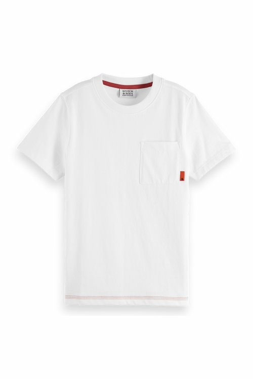Scotch & Soda Boys Regular Fit Classic Pocket T-Shirt_ 179490 - NorthBoys