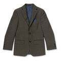 Tallia Boys Brown/Navy Window Sports Jacket-NorthBoys
