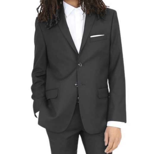 Tallia Boys Husky Black Suit Separates-NorthBoys