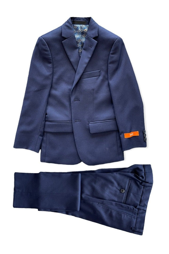 Tallia Boys Husky Bright Blue Suit Dress Pants_ 3YH055-NorthBoys