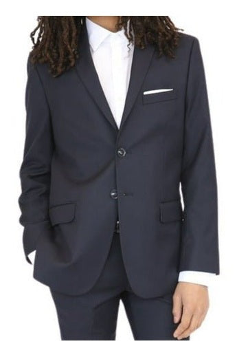 Tallia Boys Husky Navy Suit Separates-NorthBoys