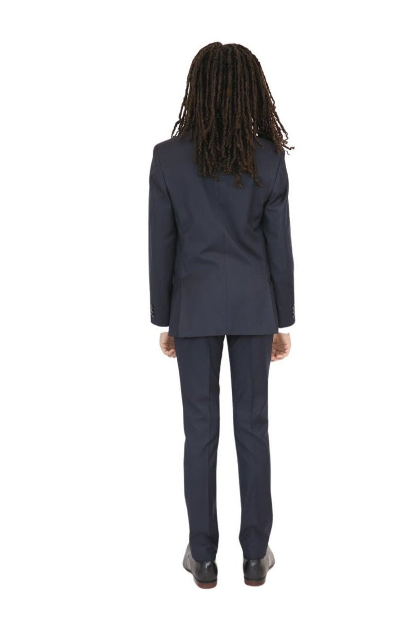Tallia Boys Husky Navy Suit Separates-NorthBoys