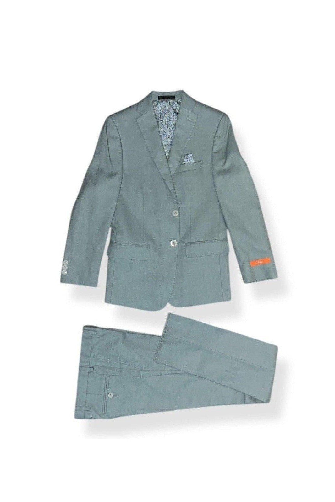 Tallia Boys Sage Green Linen Suit_ TZ0005/7Y0005-NorthBoys