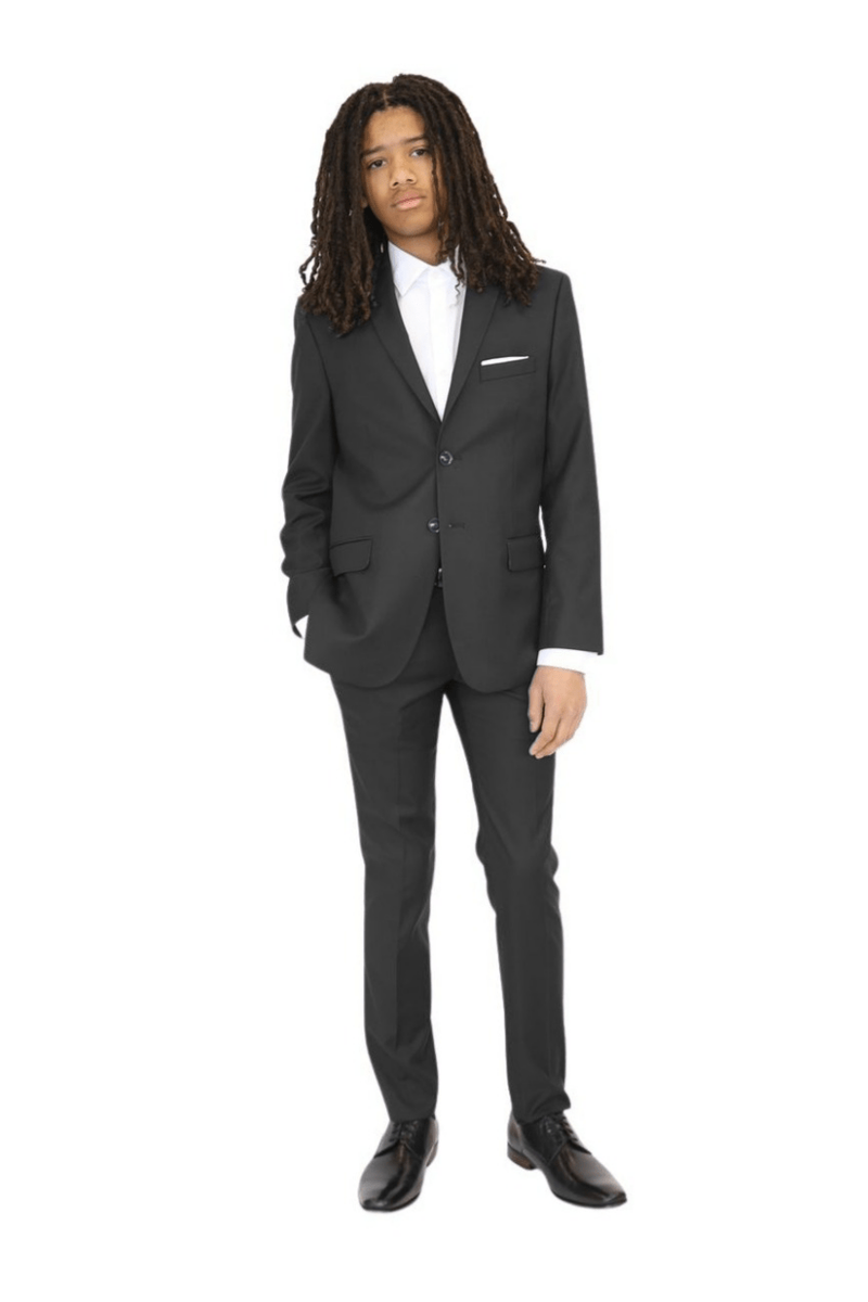 Tallia Boys Skinny Black Suit Separates-NorthBoys