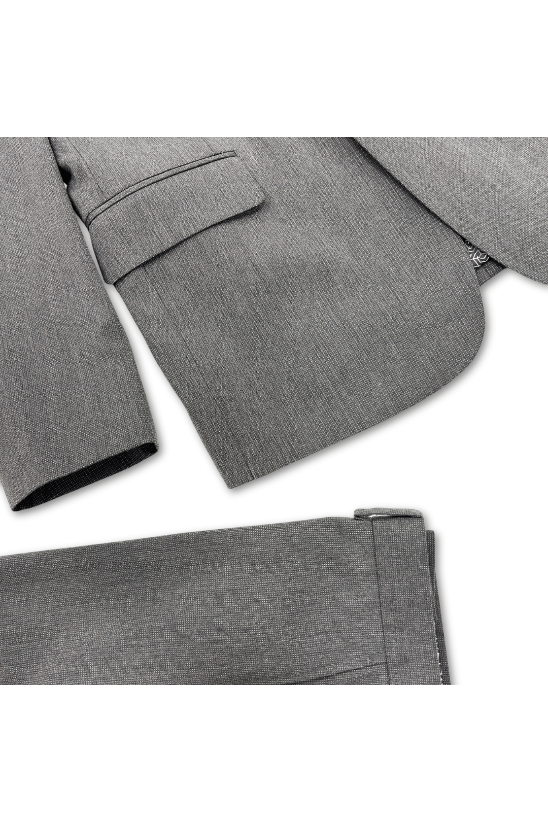 Tallia Boys Skinny Grey Dot Suit-NorthBoys