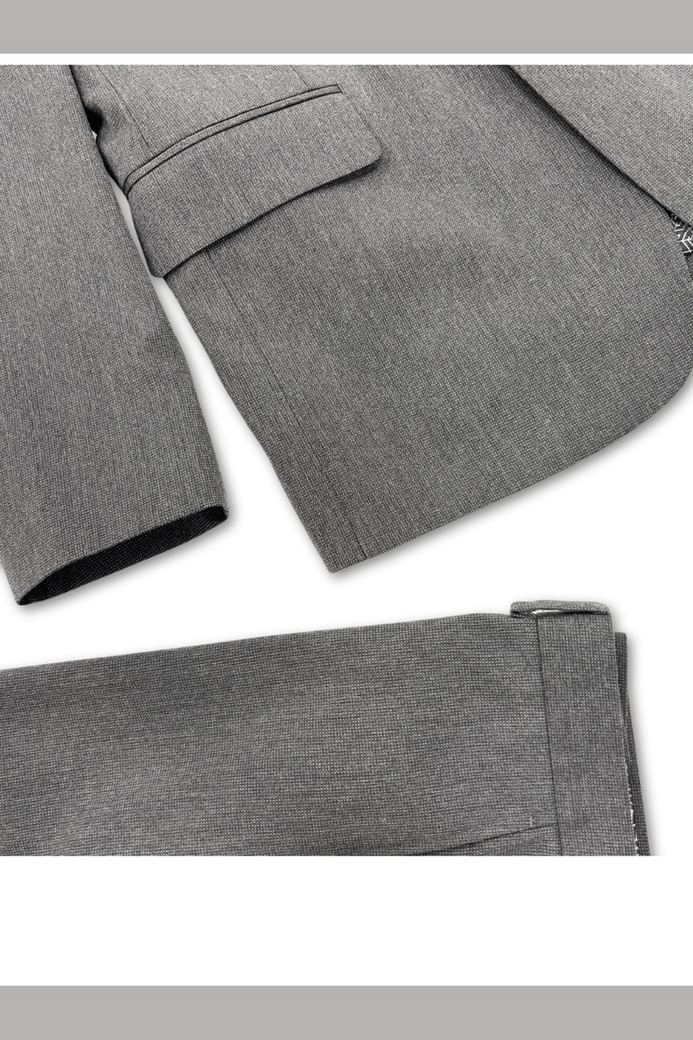 Tallia Boys Skinny Grey Dot Suit-NorthBoys