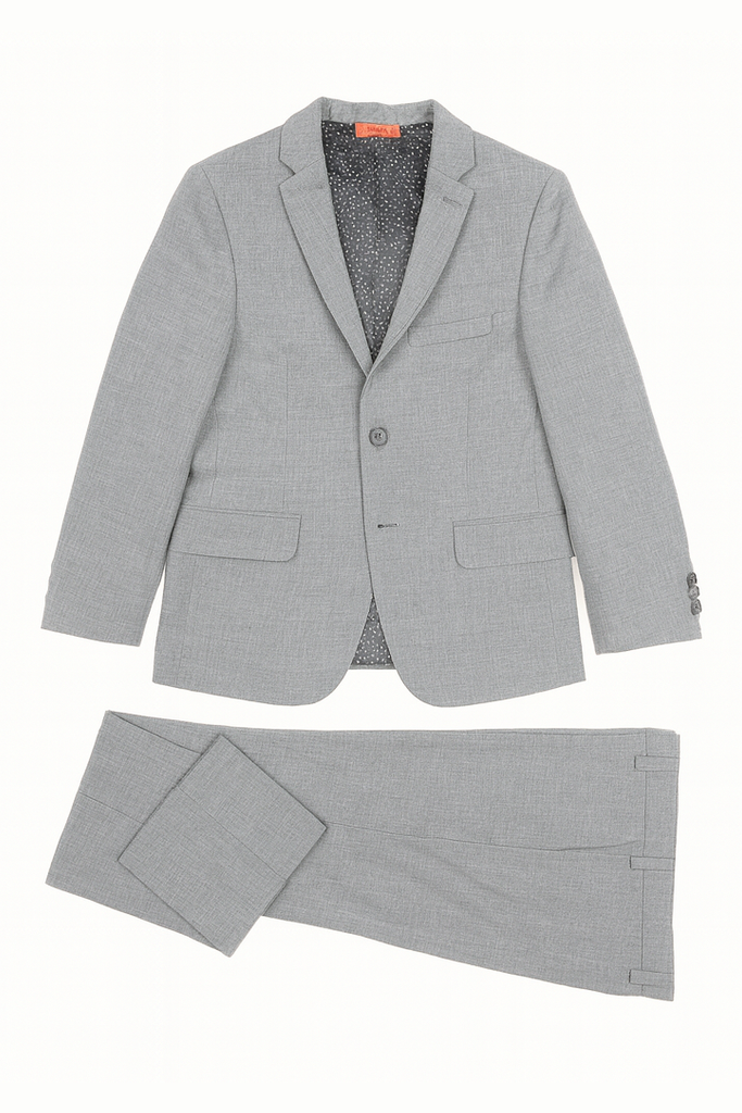 Tallia Boys Slim Charcoal Wool Suit_ DZ0000
