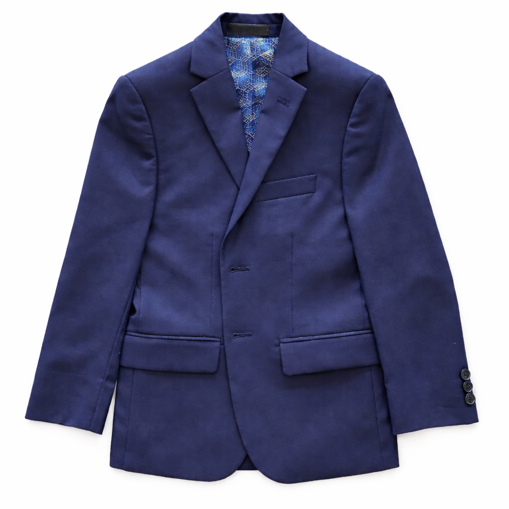 Tallia Boys Skinny Bright Blue Suit Jacket_ RY0055