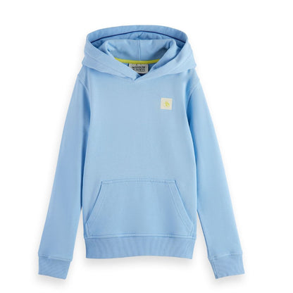 Scotch & Soda Boys Pale Blue Classic Hoodie_ 176037