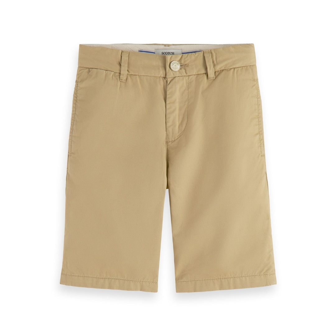 Scotch & Soda Boys Khaki Shorts_ 176047