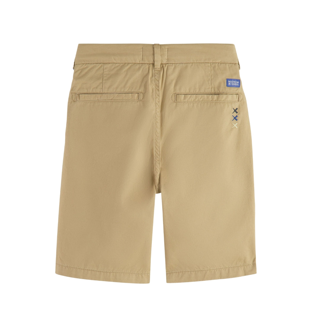 Scotch & Soda Boys Khaki Shorts_ 176047