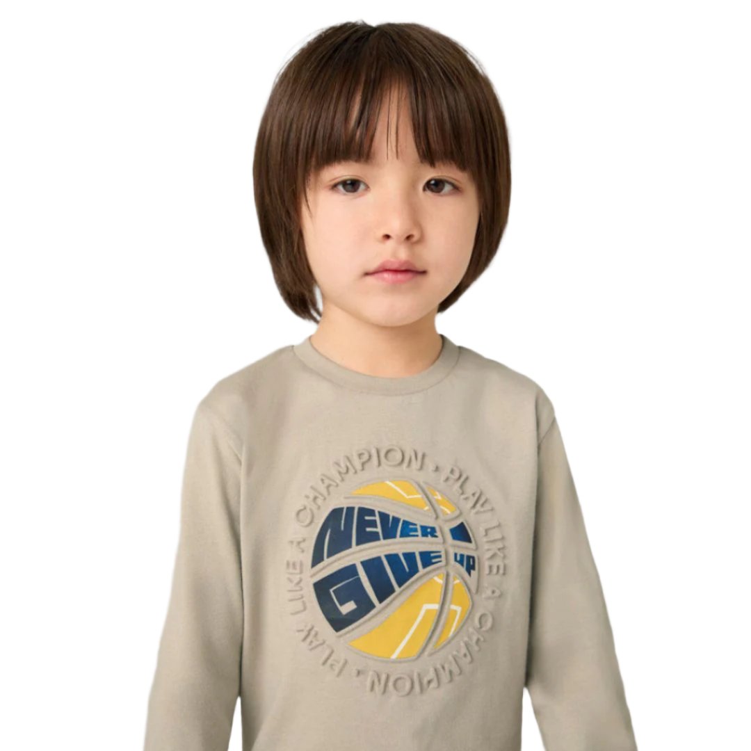 Mini Long Sleeve Basketball T-Shirt