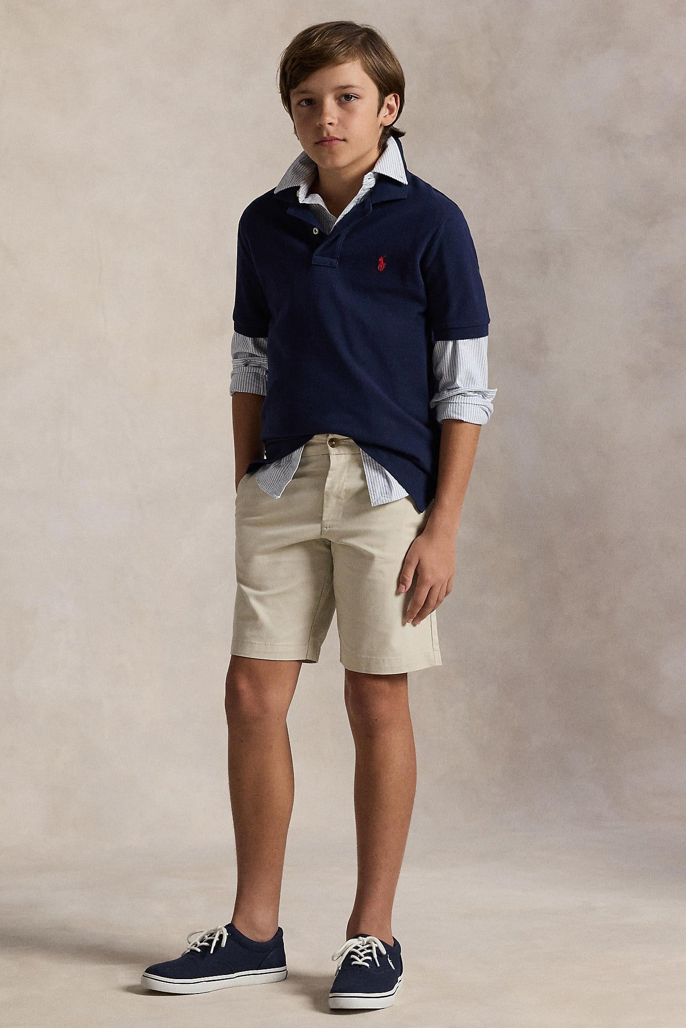 Polo Ralph Lauren Boys Straight Fit Stretch Chino Shorts