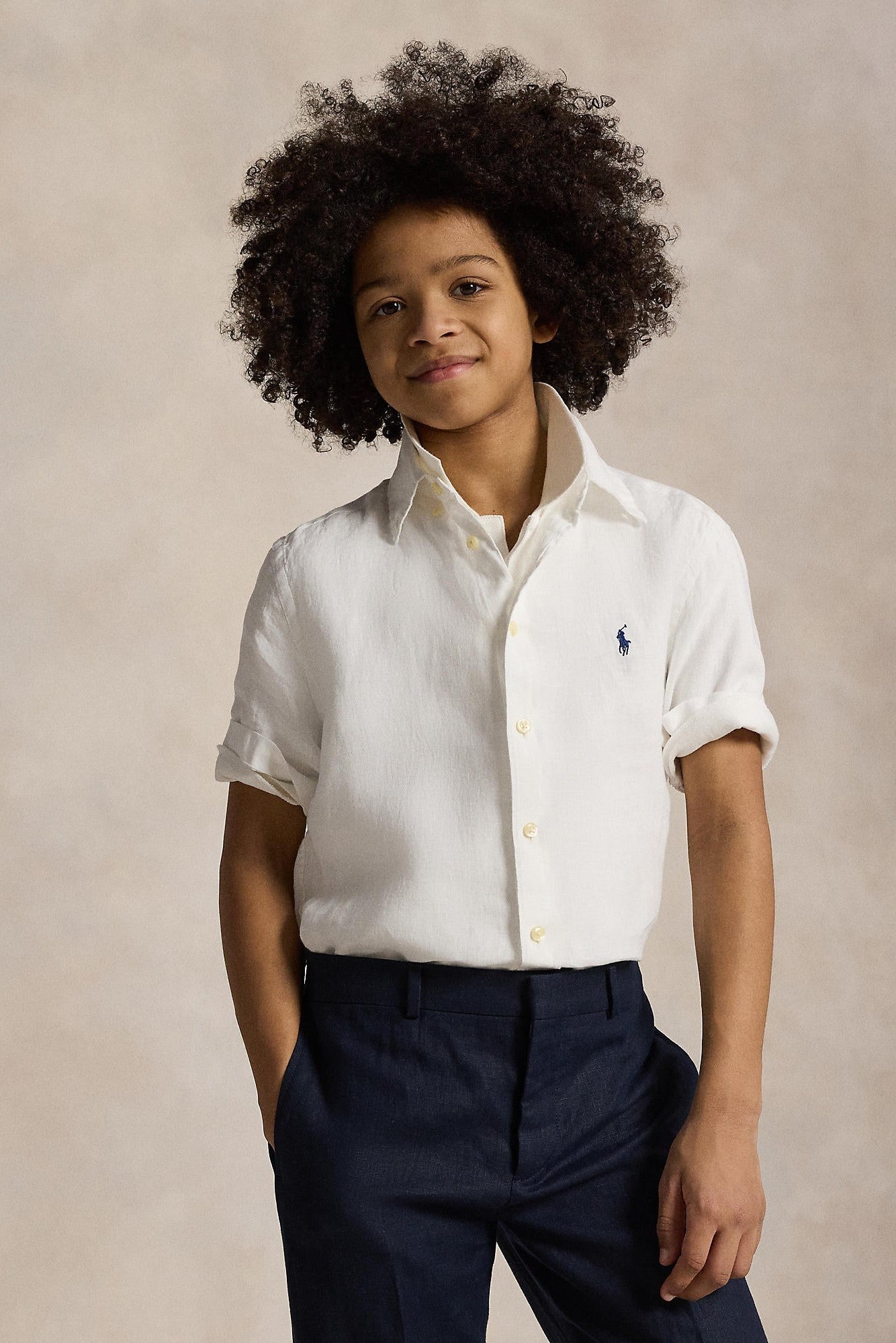 Polo Ralph Lauren Boys Short Sleeve Seersucker Shirt