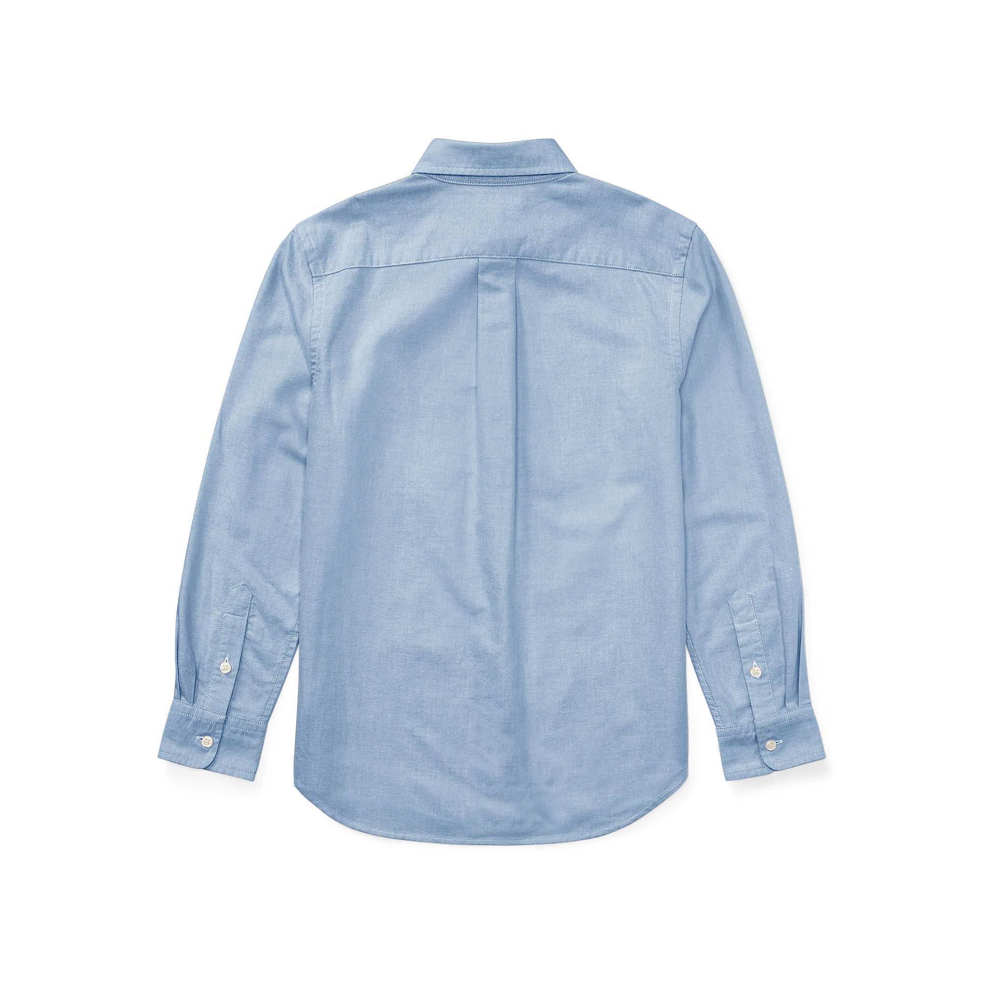 Polo Ralph Lauren Boys Long Sleeve Blue Oxford Shirt