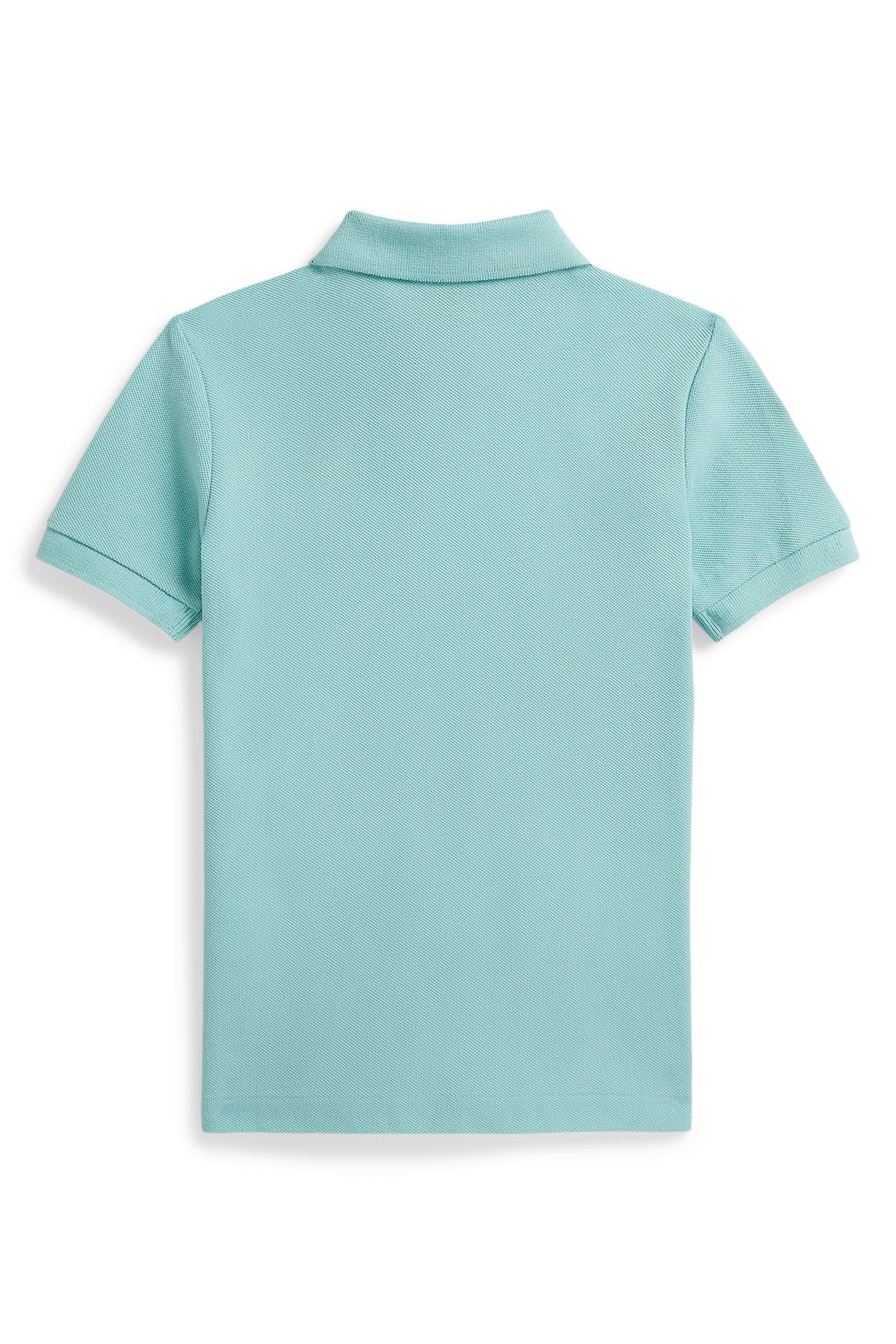 Polo Ralph Lauren Little Boys Large Pony Mesh Teal Polo Shirt