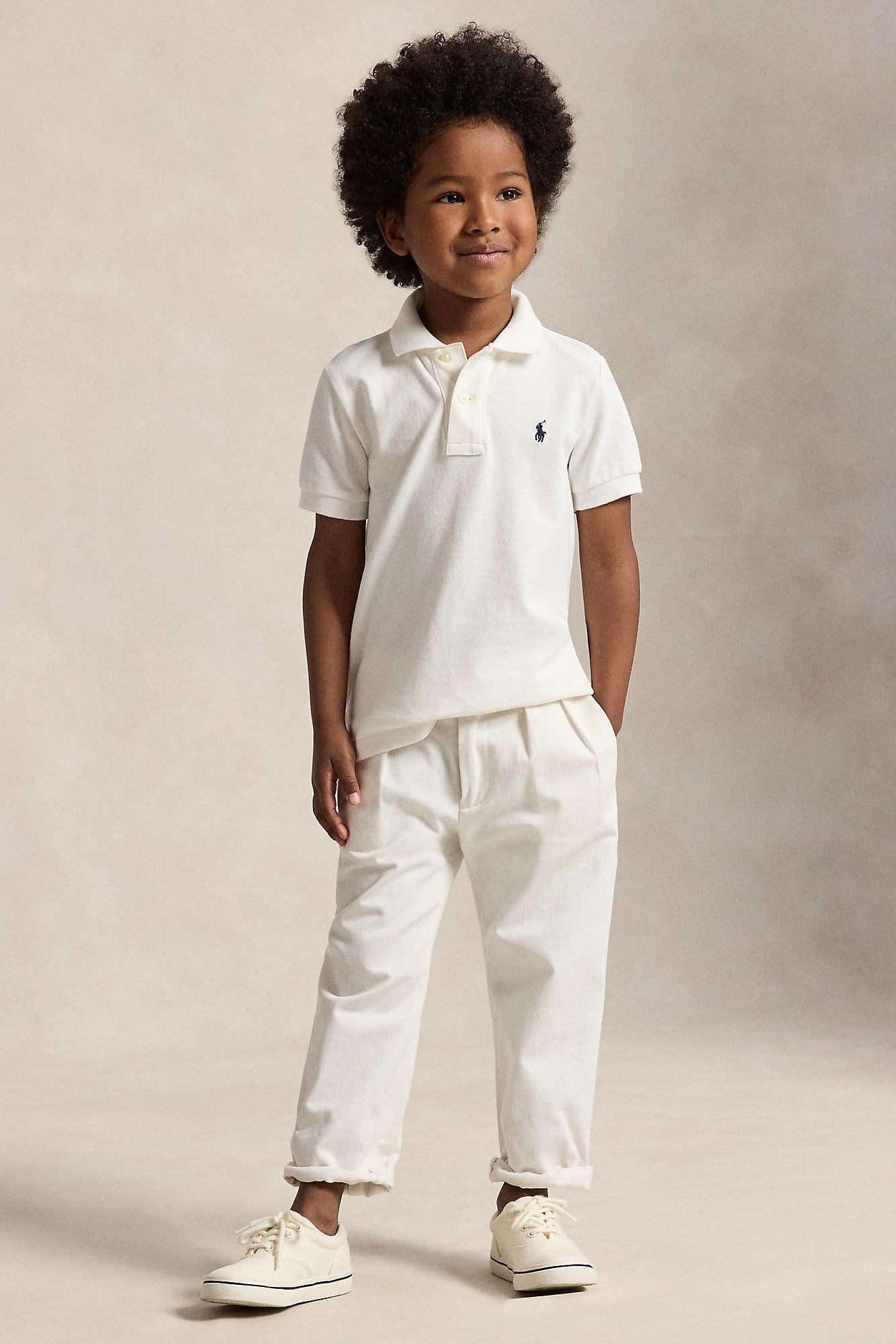 Ralph Lauren Little Boys Basic Mesh Polo Shirt