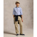 Polo Ralph Lauren Boys Long Sleeve Blue Oxford Shirt