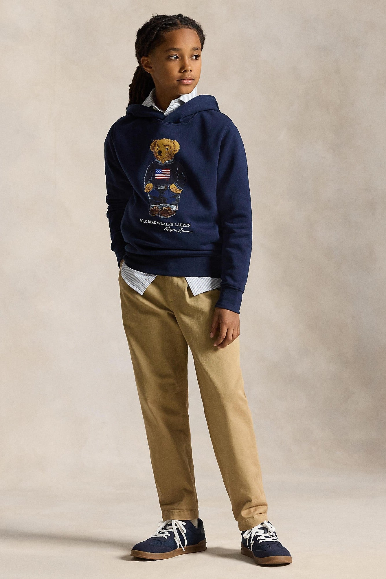 Polo Ralph Lauren Boys Polo Bear Fleece Hoodie