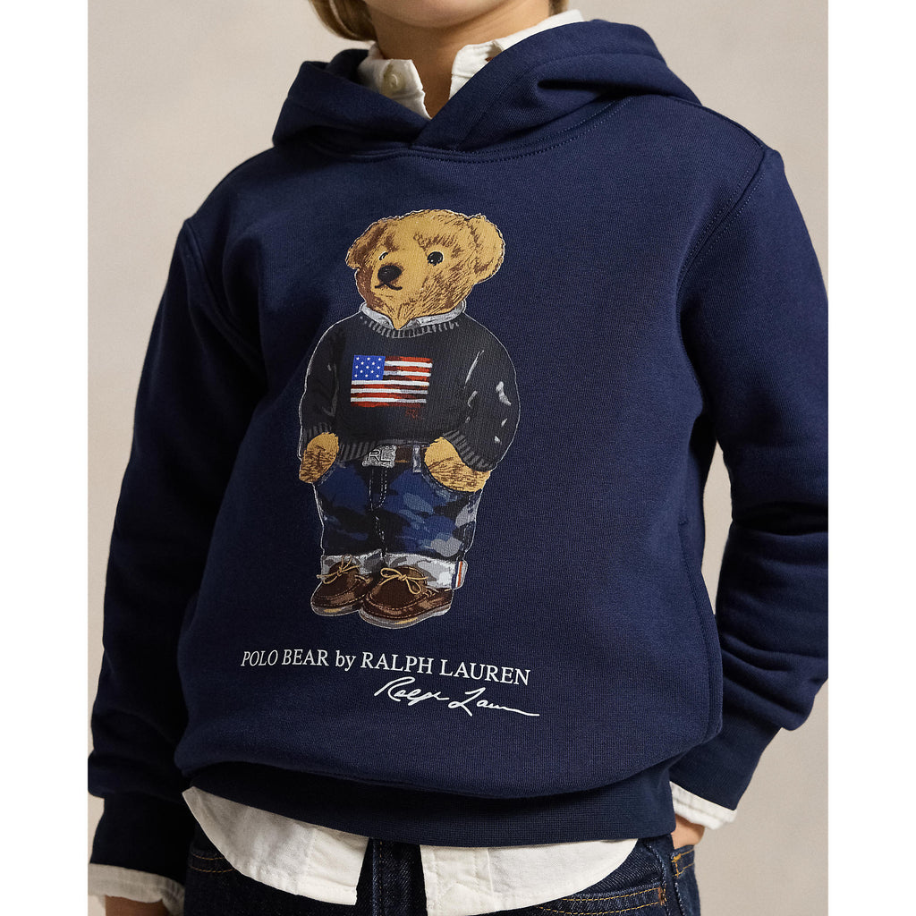 Polo Ralph Lauren Boys Polo Bear Fleece Hoodie