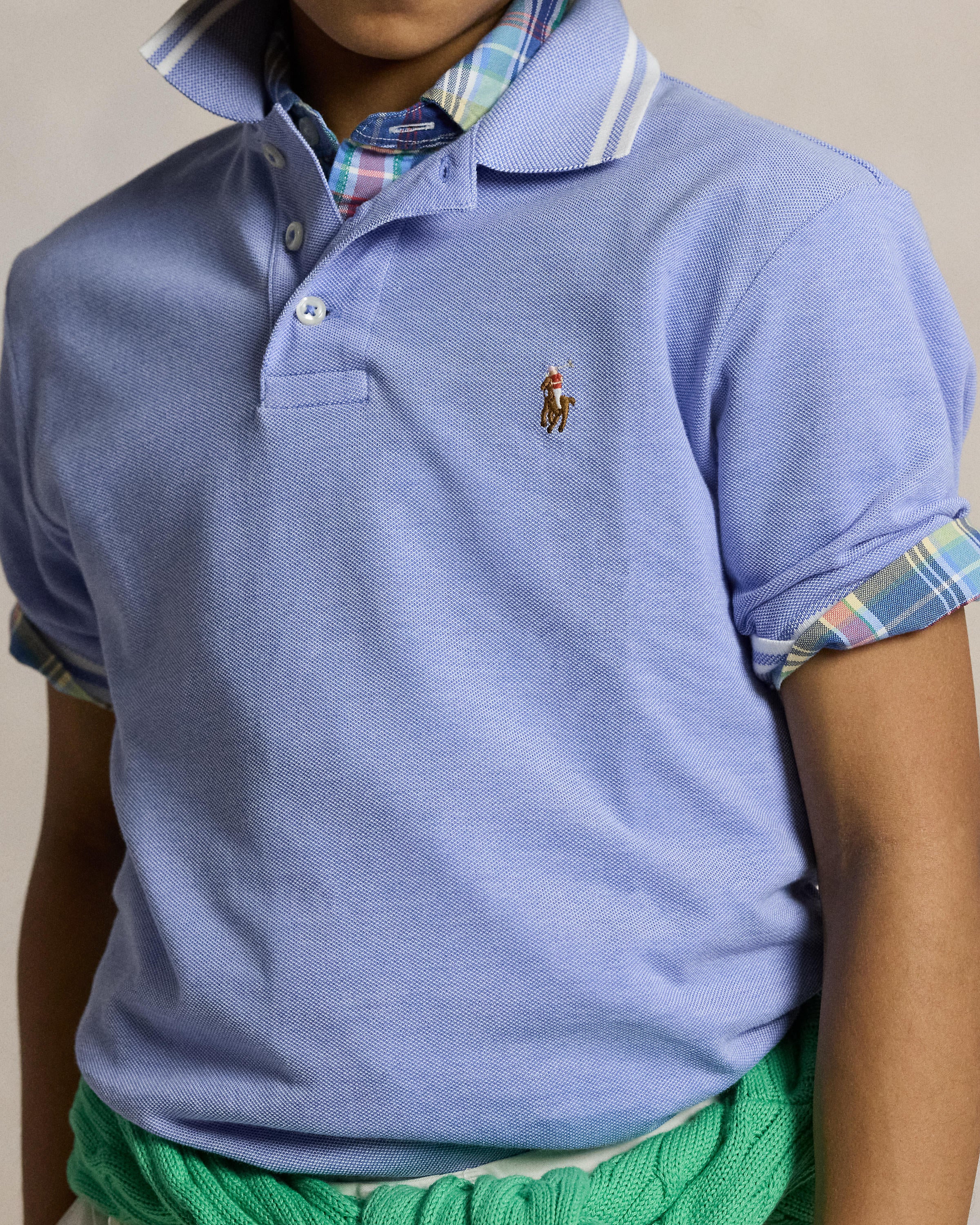 Polo Ralph Lauren Boys Oxford Mesh Polo