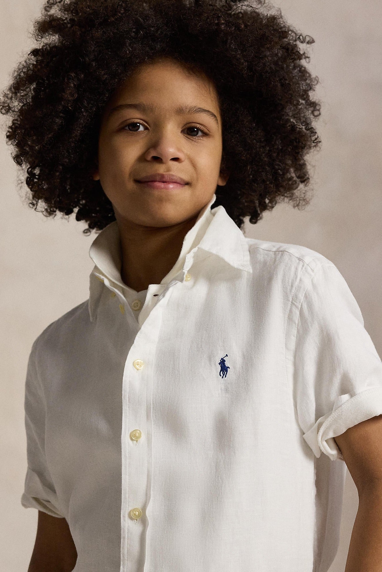Polo Ralph Lauren Boys Short Sleeve Seersucker Shirt