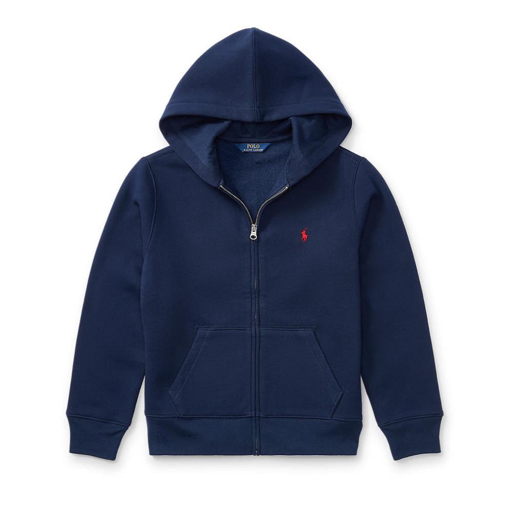 Ralph Lauren Boys Fleece Full Zip Hoodie