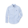 Ralph Lauren Boys Tattersall Cotton Poplin Shirt