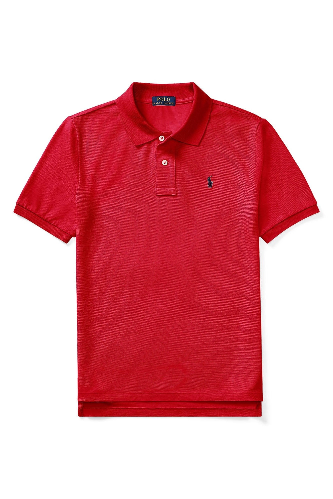 Polo Ralph Lauren Boys Mesh Red Polo Shirt