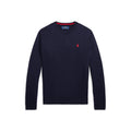 Polo Ralph Lauren Boys Fine Cotton Navy Crewneck Sweater