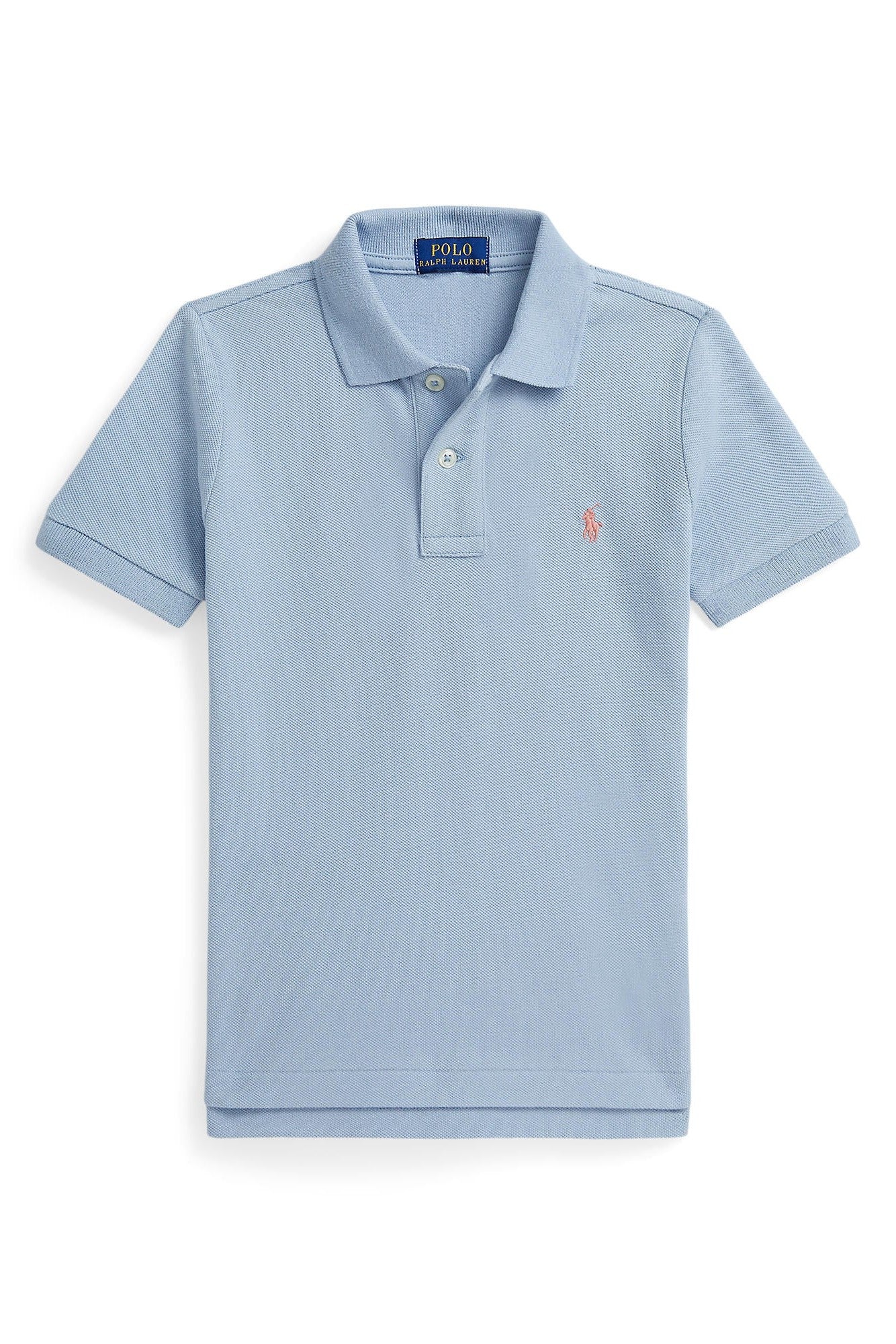 Polo Ralph Lauren Little Boys Mesh Estate Blue Polo Shirt