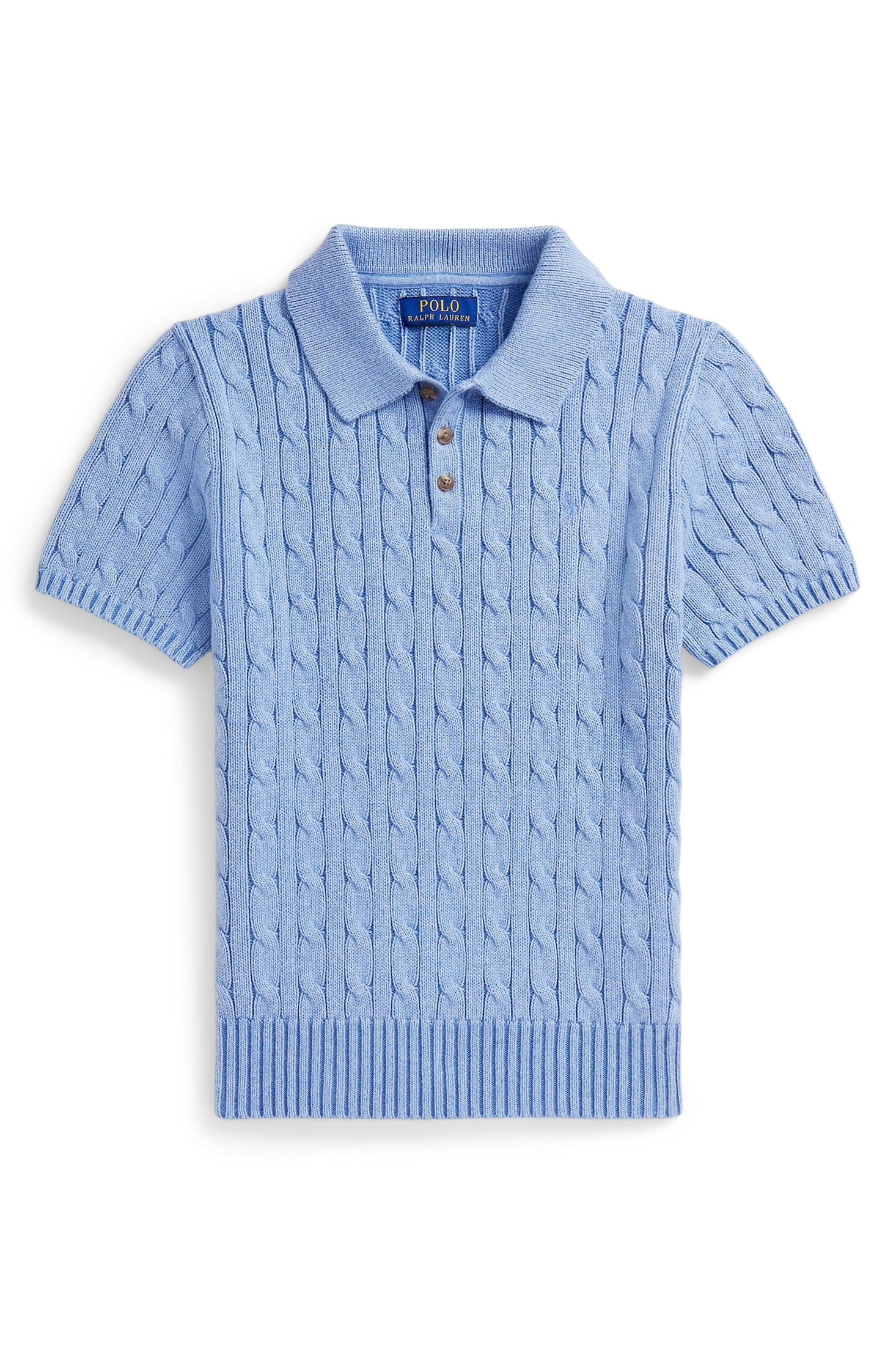 Polo Ralph Lauren Boys Cable Knit Cotton Polo