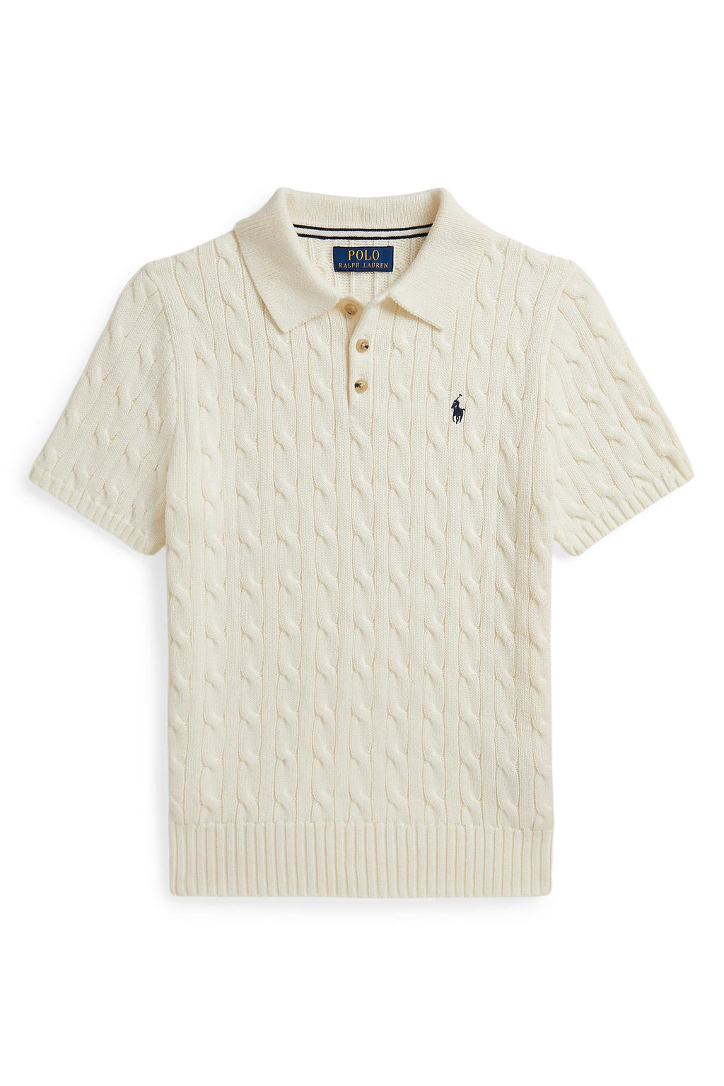 Polo Ralph Lauren Boys Cable Knit Cotton Polo