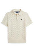 Polo Ralph Lauren Boys Cable Knit Cotton Polo