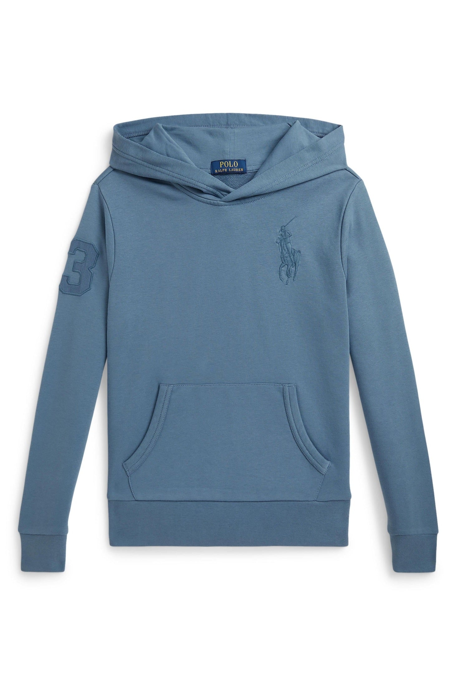 Polo Ralph Lauren Boys French Terry Light Blue Hoodie