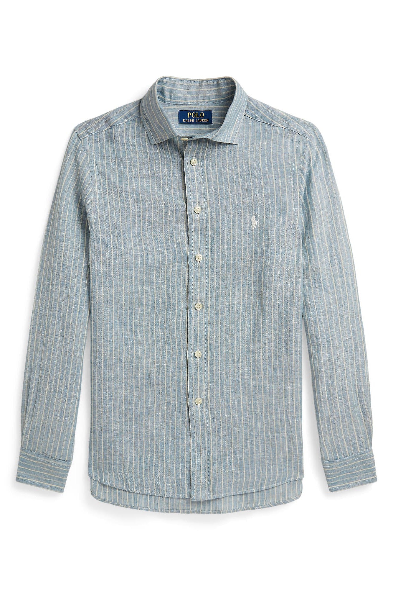 Polo Ralph Lauren Boys Long Sleeve Linen Shirt
