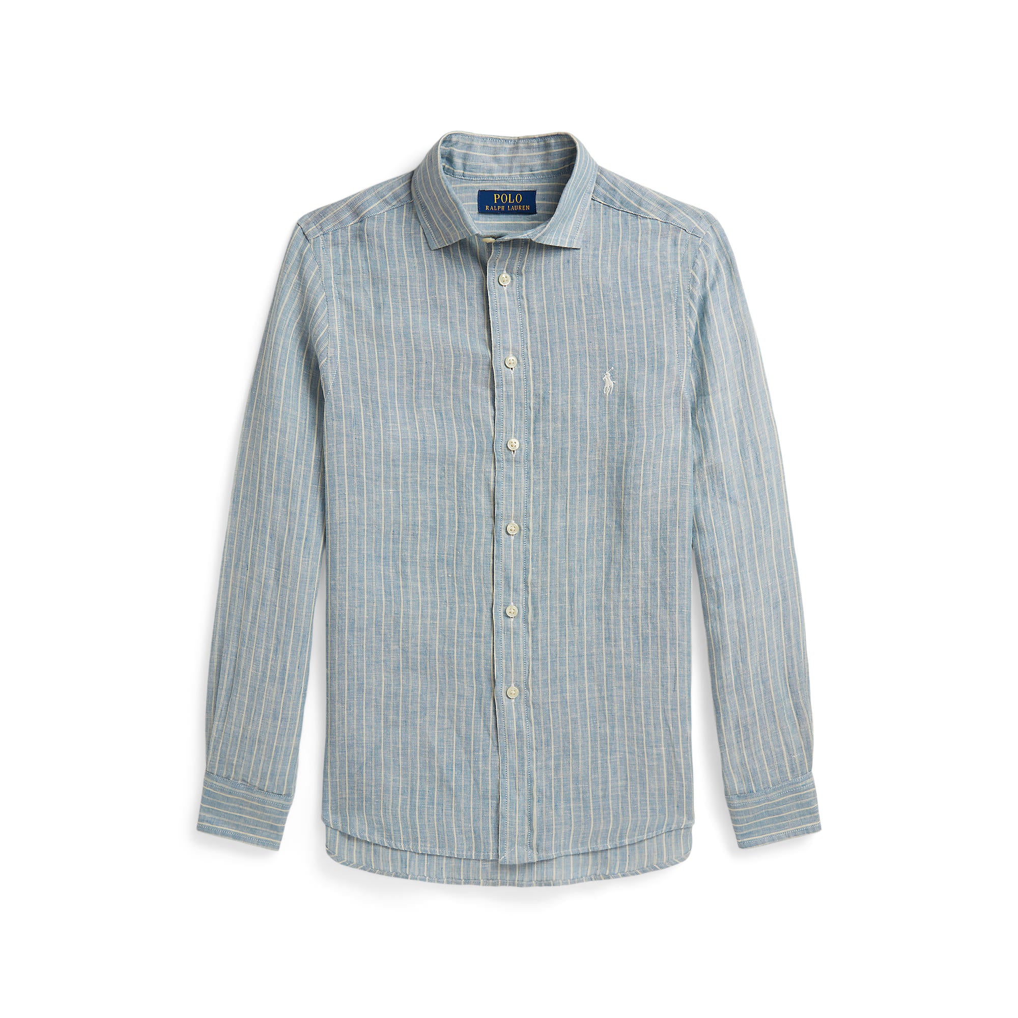 Polo Ralph Lauren Boys Long Sleeve Linen Shirt