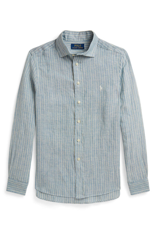 Polo Ralph Lauren Boys Long Sleeve Linen Shirt
