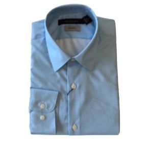 Marc New York Boys Skinny Blue/White Squares Dress Shirt_ MBS0031