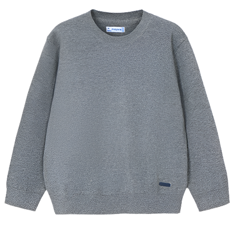 Mini Basic Crew Neck Sweater